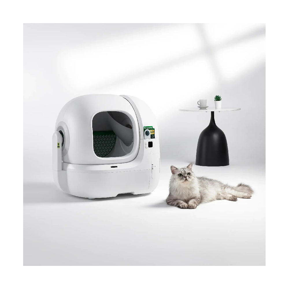 PETKIT | Purobot Max Pro 2 Automatic Cat Litter Box | AI Camera Health Monitoring | 8L Waste Bin | White
