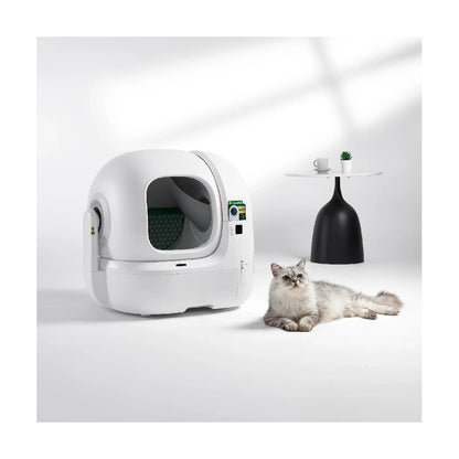 PETKIT | Purobot Max Pro 2 Automatic Cat Litter Box | AI Camera Health Monitoring | 8L Waste Bin | White