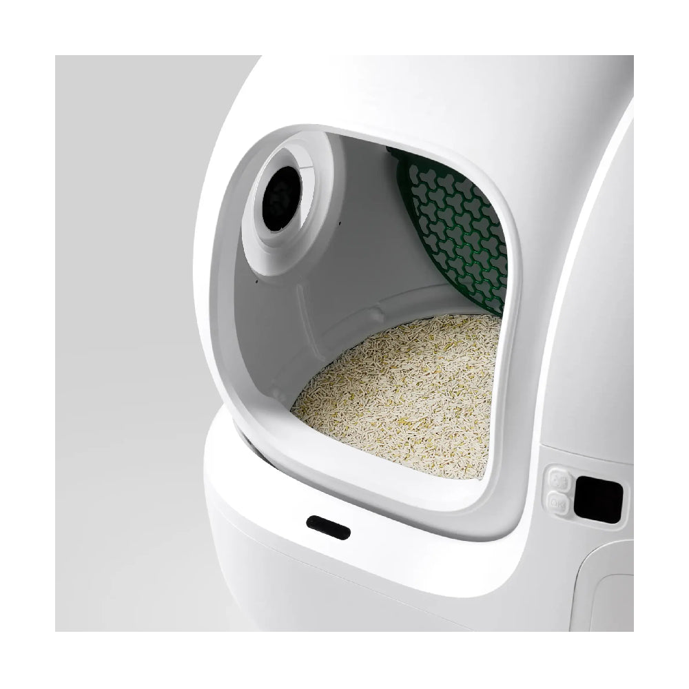 PETKIT | Purobot Max Pro 2 Automatic Cat Litter Box | AI Camera Health Monitoring | 8L Waste Bin | White