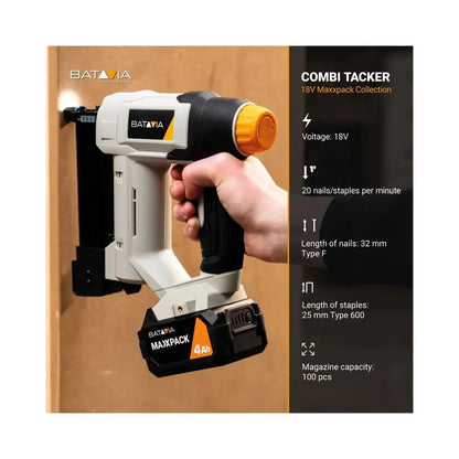 Batavia B.V. | Batavia Maxxpack Collection 18GA | Nailer/staple gun | Cordless