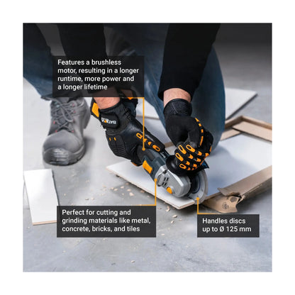 Batavia B.V. | 18V Cordless Brushless Angle Grinder | 125 mm