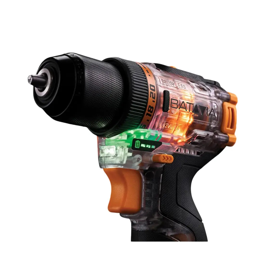 Batavia B.V. | Fusion Drill 12V Brushless Drill Driver | Incl. Battery and Charger