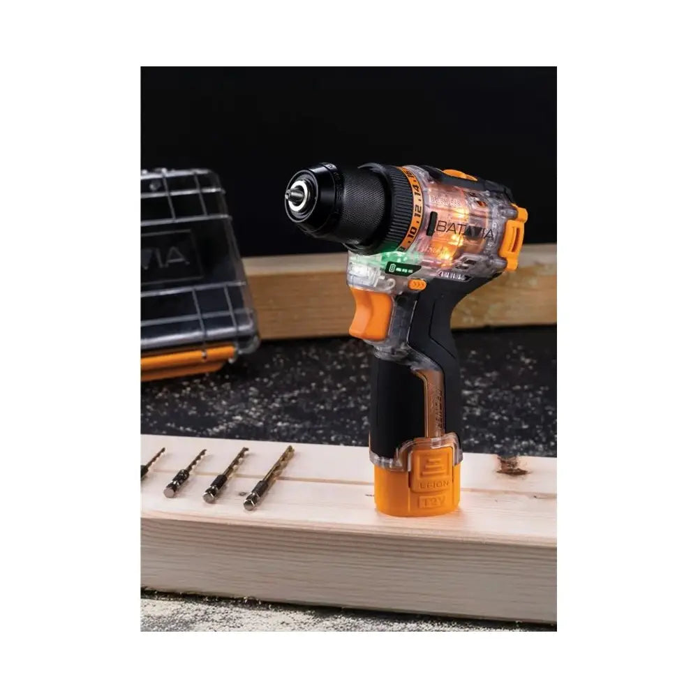 Batavia B.V. | Fusion Drill 12V Brushless Drill Driver | Incl. Battery and Charger