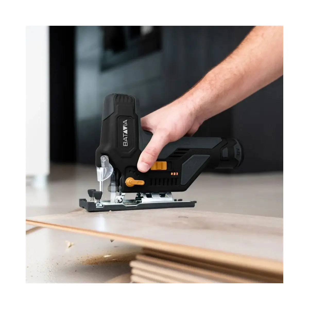 Batavia B.V. | 12V Cordless Jigsaw - Fixxpack 2.0 Set | Incl. 2.0Ah battery & USB-C charging cable