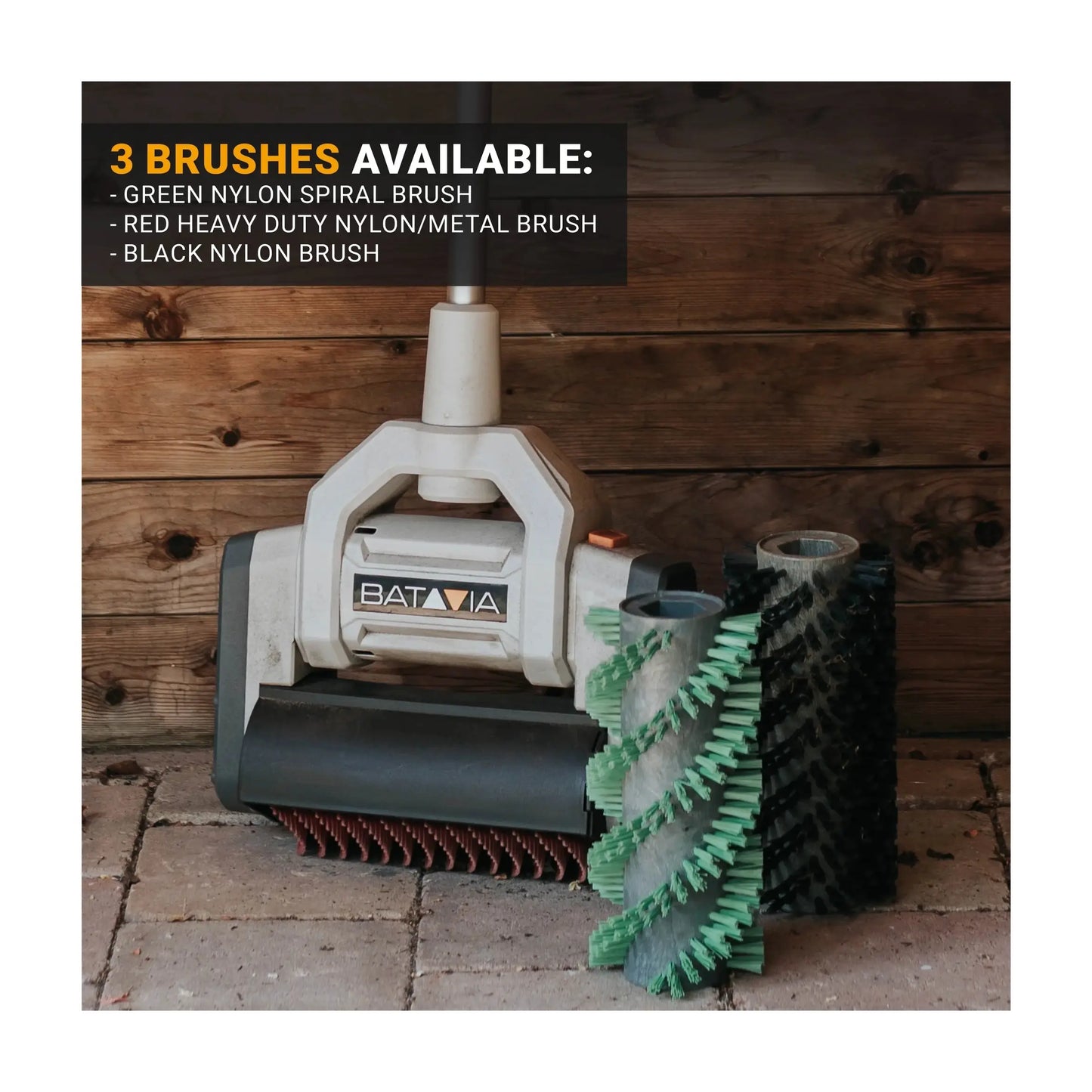 Batavia B.V. | Maxxbrush 1020W Multi-Brush 26cm | Spiral Brush