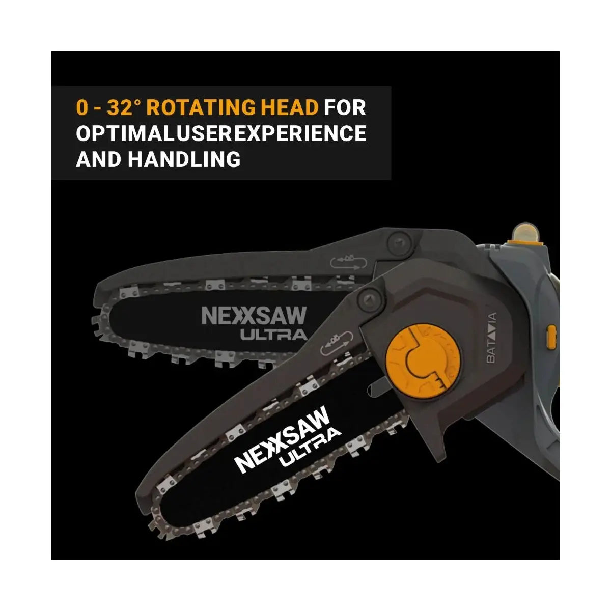 Batavia B.V. | 18V Nexxsaw Cordless Brushless One-Hand Chainsaw V3 Ultra
