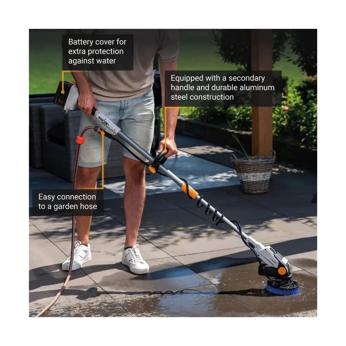 Batavia B.V. | Batavia Maxxpack Collection| Patio cleaner | Electric | Cordless