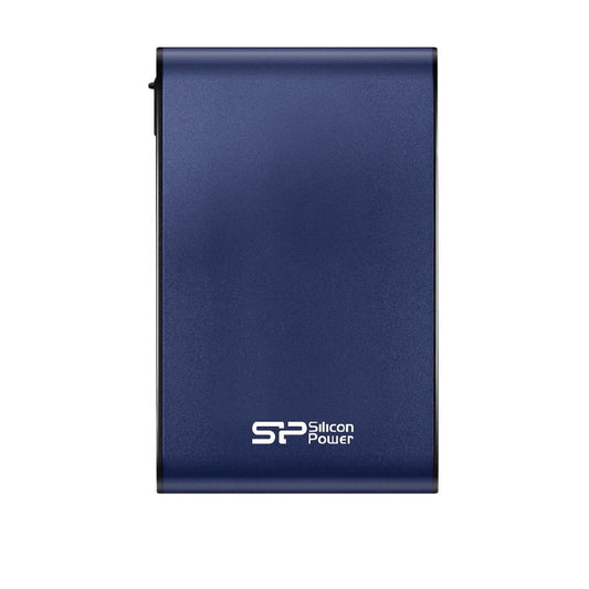 Silicon Power | Armor A80 Portable Hard Drive | 2048 GB | USB 3.0 | Blue | Water-Resistant Rugged Storage