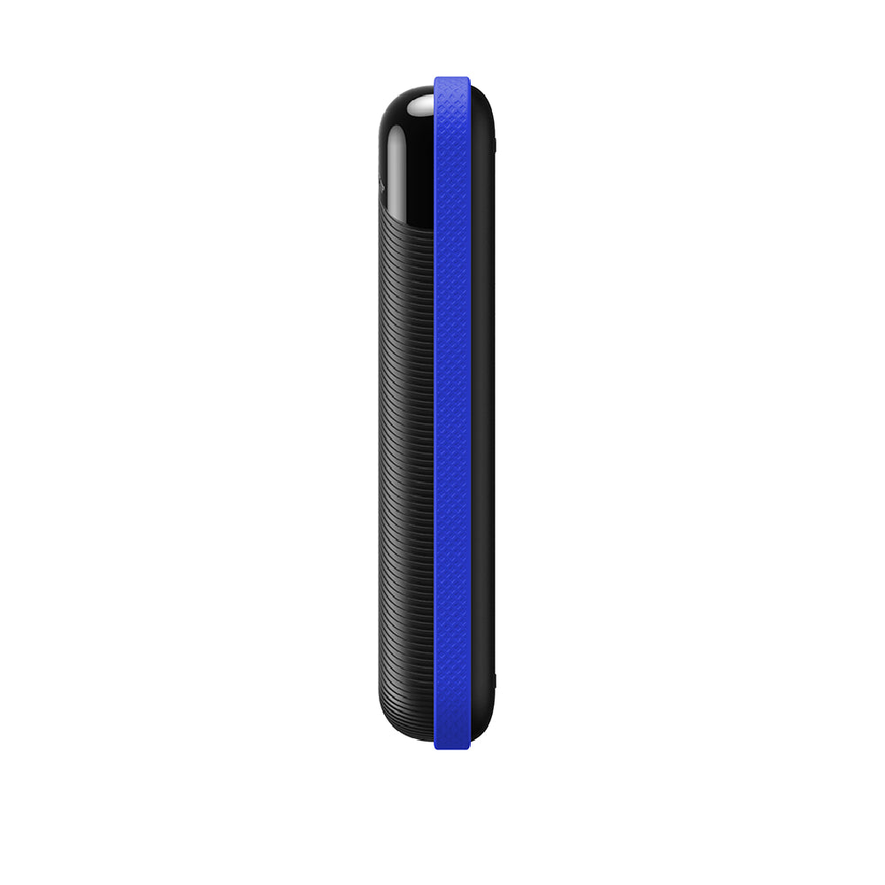 Silicon Power | A62 Game Drive Portable Hard Drive | 2048 GB | USB 3.2 Gen 1 | Black/Blue | Rugged Storage