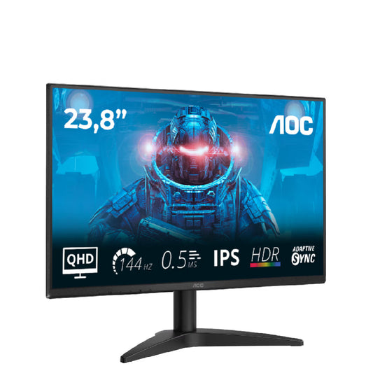 AOC | Q24B36X Monitor | 24" | IPS | QHD | 144 Hz