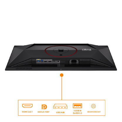 AOC | Gaming Q27G4SDR Monitor | 27" | OLED | QHD | 360 Hz