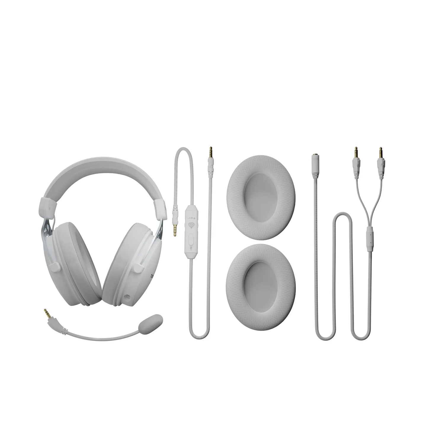 Genesis | Gaming Headset | Toron 531 | Wired | Over-Ear | Microphone | White