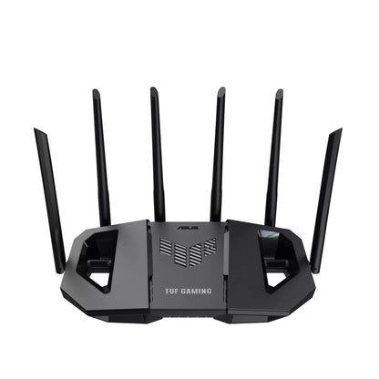 ASUS | TUF Gaming BE6500 | Wireless router | 4-port switch | 2.4 GHz / 5 GHz | Black