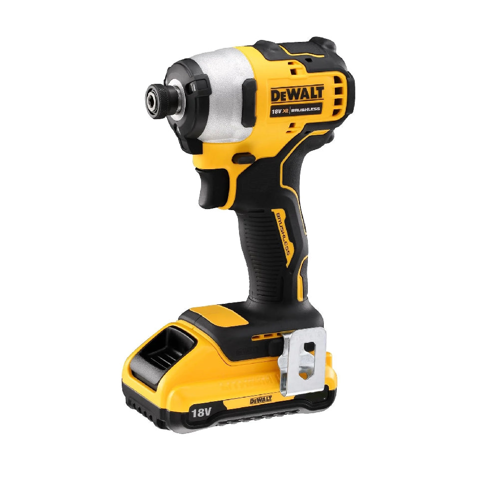 DEWALT | 18V XR Brushless Twin Kit DCK2062M2T-QW | 2 x 4Ah | TSTAK | Yellow/Black