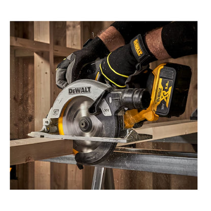 DEWALT | 18V XR Brushless 165 mm Circular Saw DCS565N-XJ | Yellow/Black