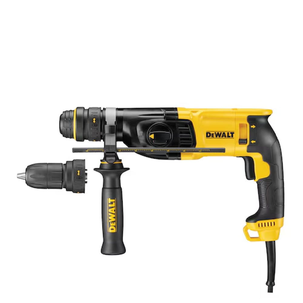 DEWALT | 26mm SDS-Plus Hammer Drill with QCC D25134K-QS | 800 W | Yellow/Black