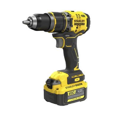 STANLEY FATMAX | 18V V20 Brushless Hammer Drill SFMCD721M2K-QW | 80 Nm | 2 x 4.0 Ah