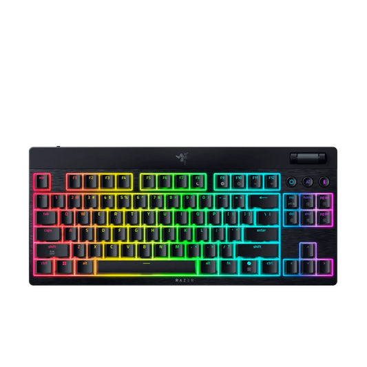 Razer | BlackWidow V4 Low-Profile Tenkeyless HyperSpeed | Keyboard | Wireless | US | Black