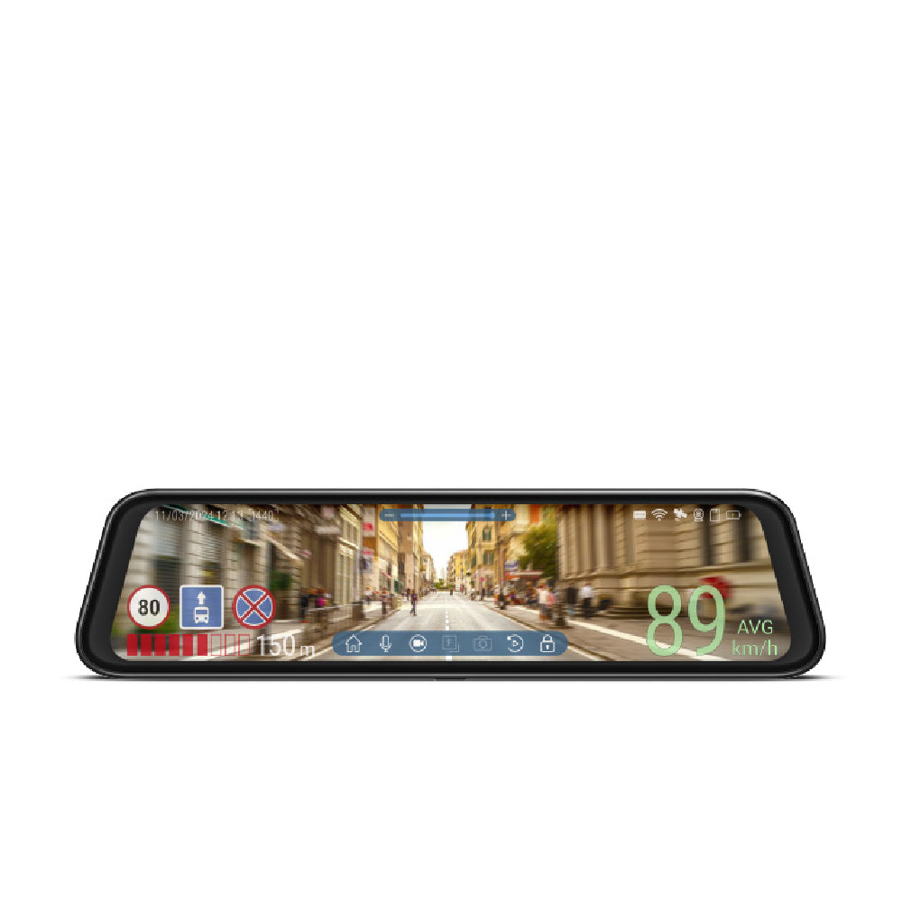 NAVITEL | MR750 SMART Advanced Mirror | GPS | Wi-Fi | Dual Cam