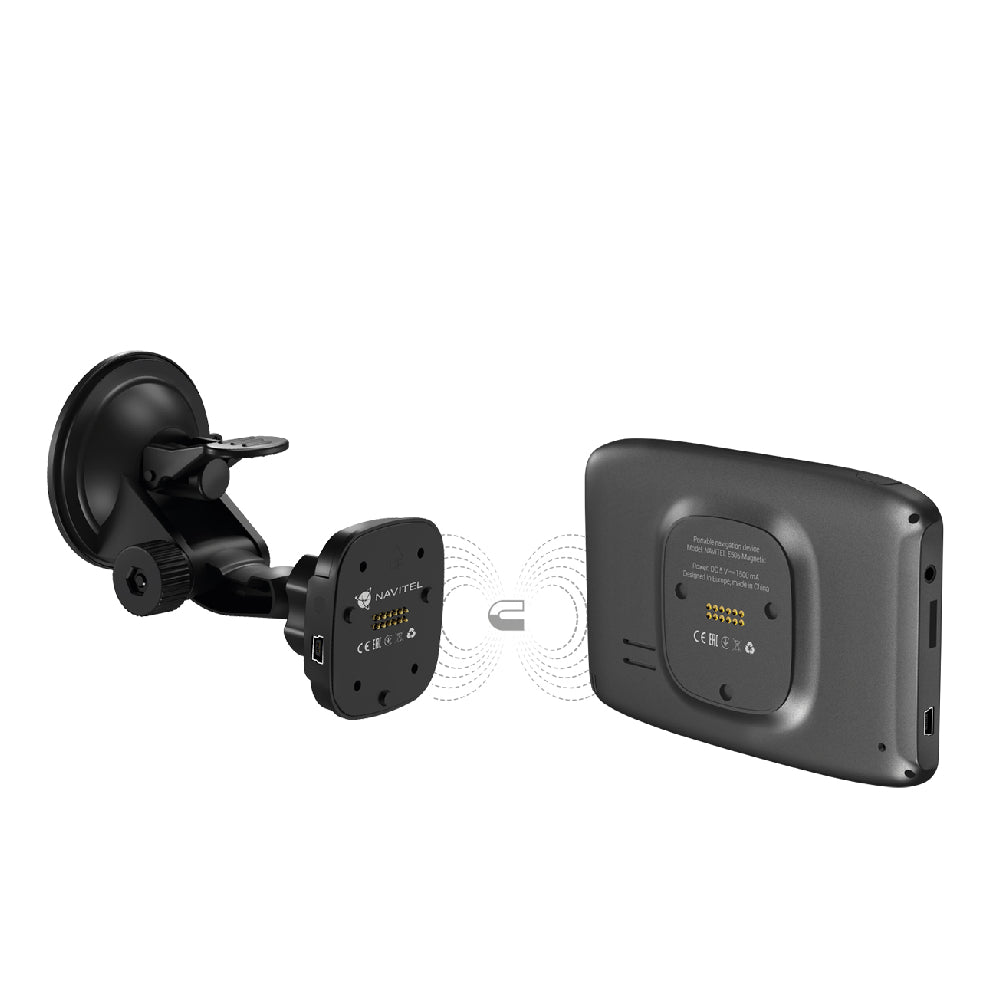 NAVITEL | E505 Magnetic | 5" GPS Navigator with Magnetic Mount