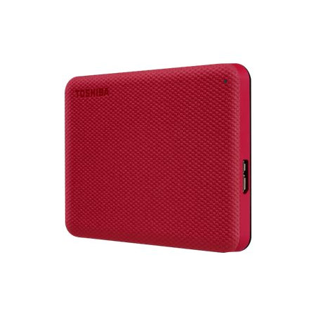 Toshiba Canvio | Portable | Hard drive | 2 TB | USB 3.2 Gen 1 | Red