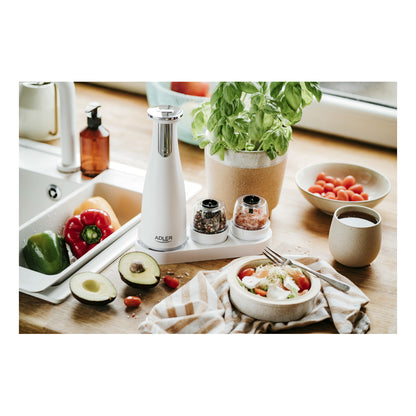 Adler AD 4449 | Electric Salt & Pepper Grinder | USB-C