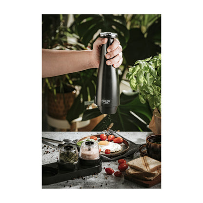 Adler AD 4449 | Electric Salt & Pepper Grinder | USB-C