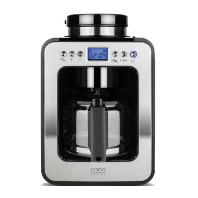 Caso Design Compact | Coffee Maker with Grinder | 0.6 L | Black/Stainless Steel | Ex-Demo
