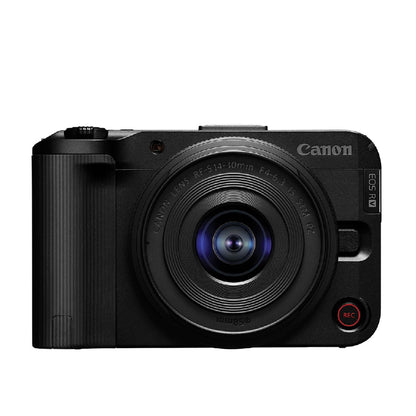Canon | EOS R50 V | 24.2MP APS-C Mirrorless Video Camera with RF-S 14-30mm IS STM PZ Lens | Black