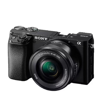 Sony | Alpha a6100 | 24.2MP APS-C Mirrorless Digital Camera with 16-50mm Lens | Black