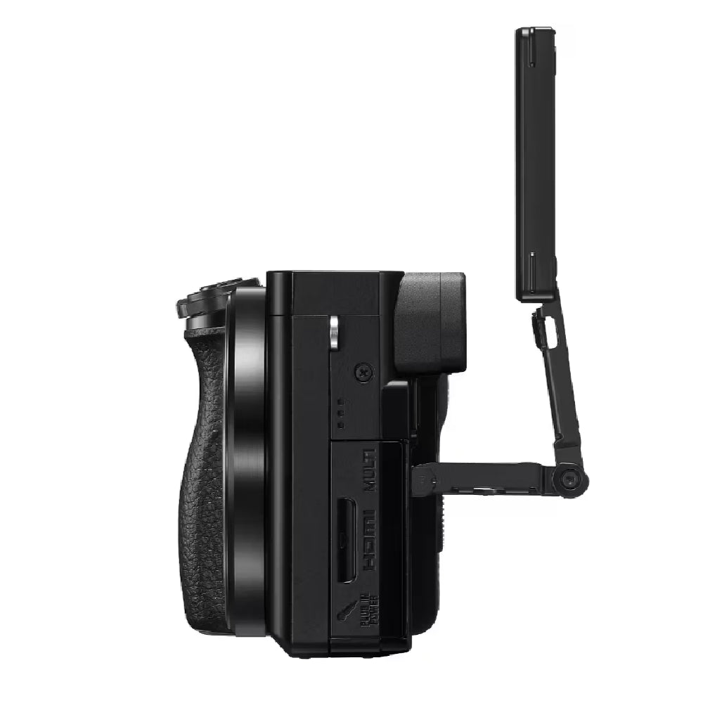 Sony | Alpha a6100 | 24.2MP APS-C Mirrorless Digital Camera with 16-50mm Lens | Black