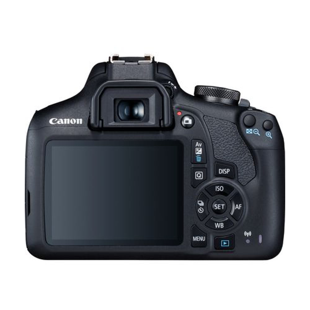 Canon | EOS 2000D | 24.1MP DSLR Camera with EF-S 18-55mm IS II Lens | Black
