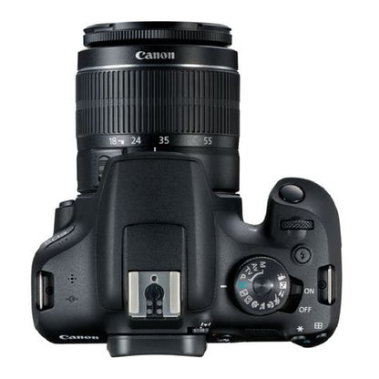 Canon | EOS 2000D | 24.1MP DSLR Camera with EF-S 18-55mm IS II Lens | Black