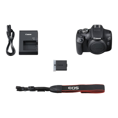 Canon | EOS 2000D | 24.1MP DSLR Camera with EF-S 18-55mm IS II Lens | Black