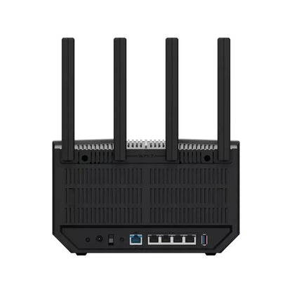 ASUS | RT-BE92U | Wireless router | Wi-Fi BE9700 | Desktop | 4-port switch | 2.4 GHz / 5 GHz / 6 GHz