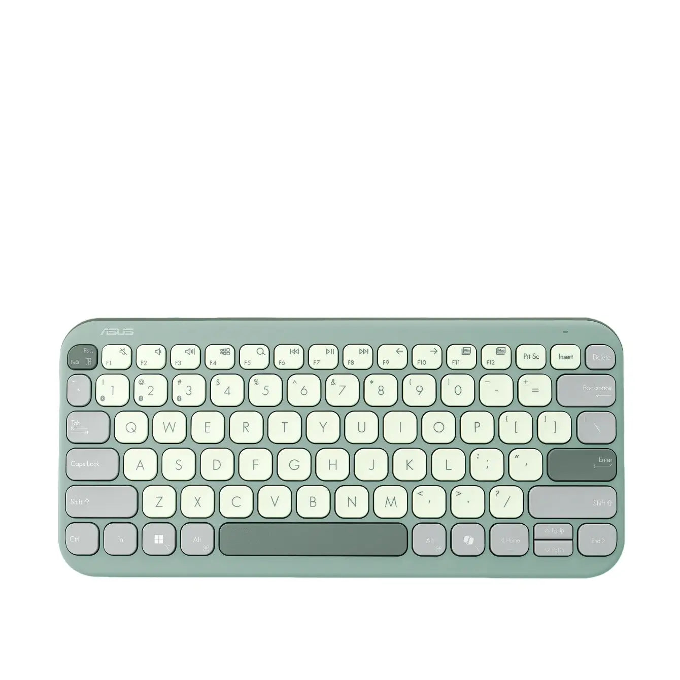 Asus | Marshmallow KW100 | Keyboard | Wireless | US International | Green Tea Latte