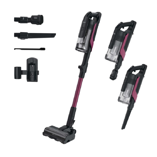 Hoover | HF6 Turbo Sense | Cordless Stick Vacuum Cleaner | Black/Pink