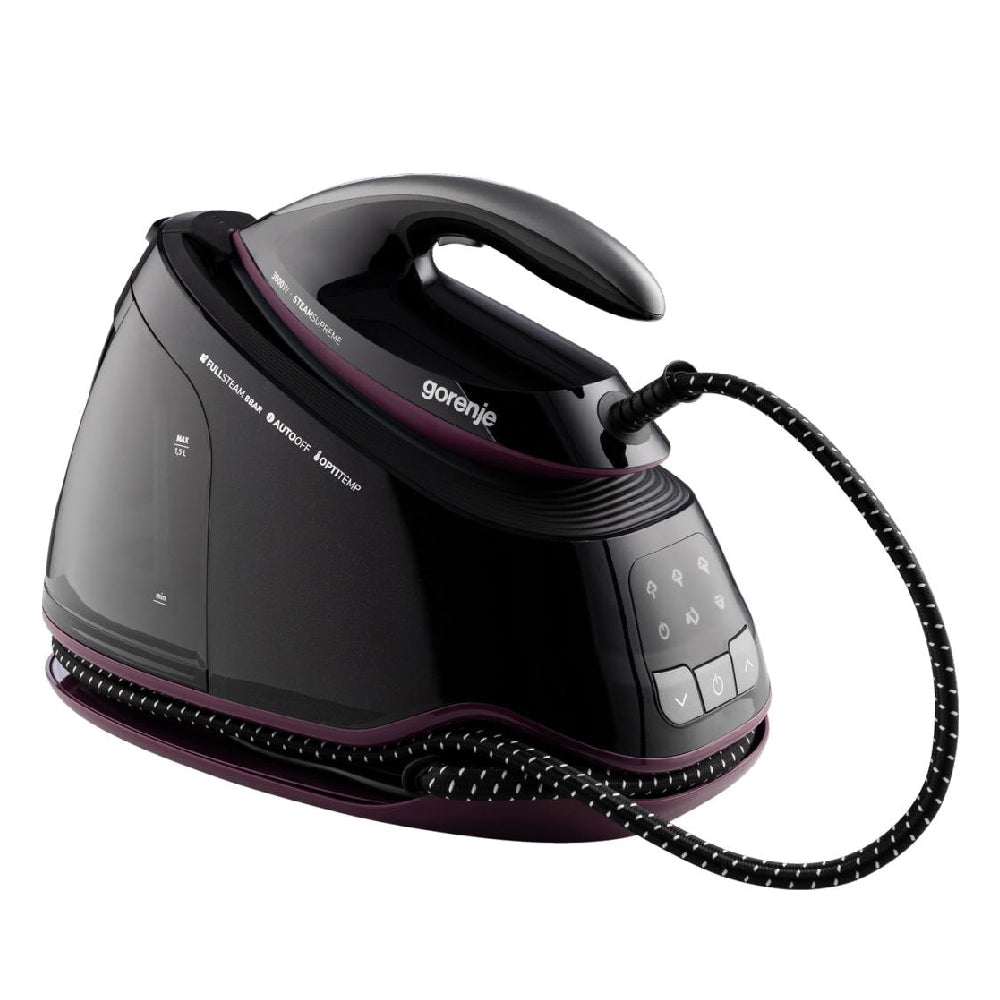 Gorenje | SteamSupreme SGD3000BKV | Steam Generator Iron | Black/Purple
