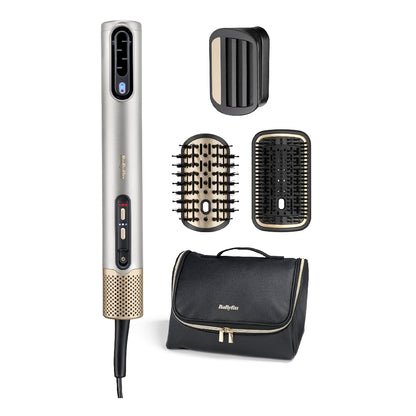 BABYLISS | Air Wand AS6555E | 3-in-1 Air Styler | Chrome