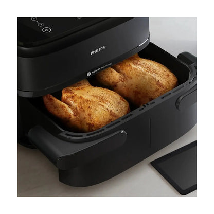 Philips | Airfryer 1000 Series NA150/00 | Double Basket Air Fryer | Black