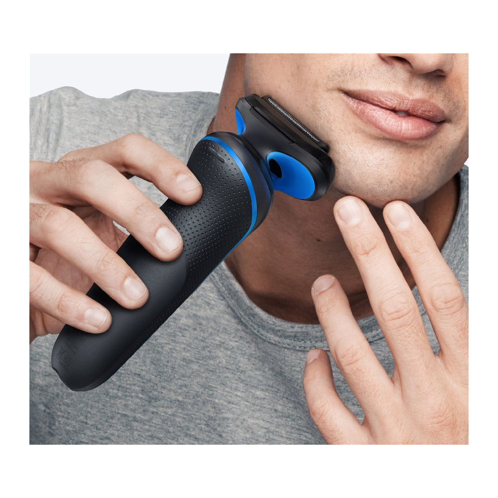 Braun | Series 5 52-B1000s | Electric Shaver | Black/Blue