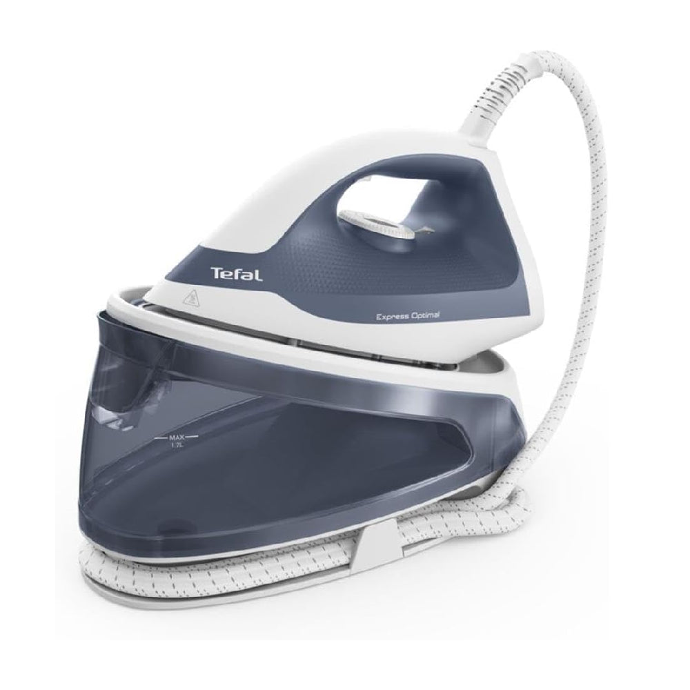 Tefal | Express Optimal SV4110E0 | Steam Generator Iron | Blue/White