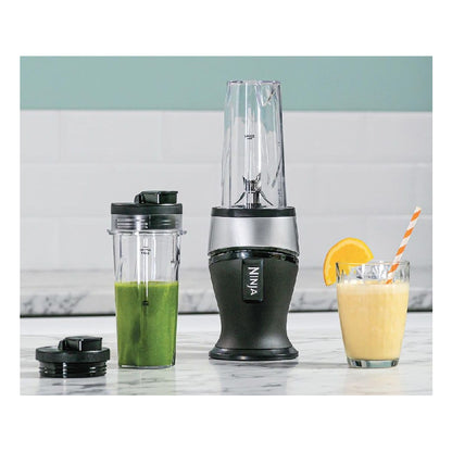Ninja | QB3001EUS | Slim Blender & Smoothie Maker | Silver/Black