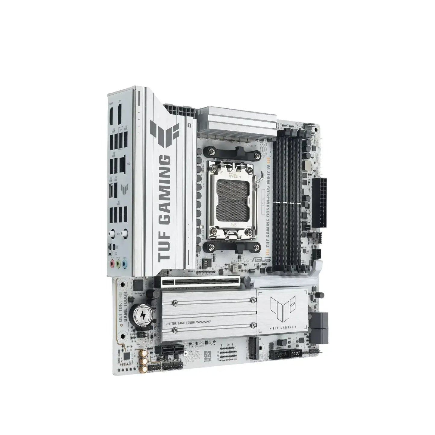 Asus | TUF GAMING B850M-PLUS WIFI7 W | Processor Socket Socket AM5 | Chipset Type AMD B850 | Supported RAM Technology DDR5 SDRAM