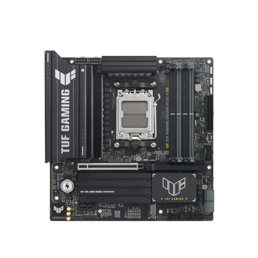 Asus | TUF GAMING B850M-PLUS II | Processor Socket Socket AM5 | Chipset Type AMD B850 | Supported RAM Technology DDR5 SDRAM
