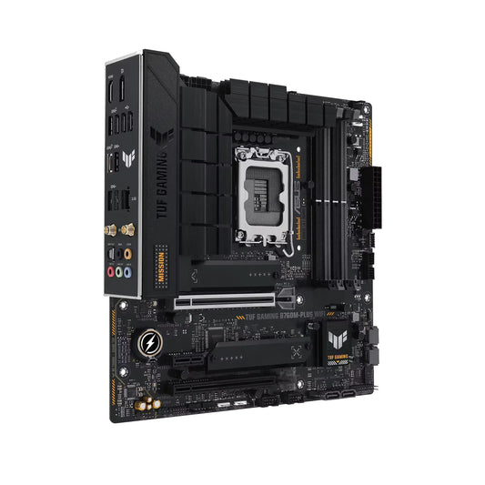 Asus | TUF GAMING B760M-PLUS WIFI II | Processor Socket LGA1700 Socket | Chipset Type Intel B760 | Supported RAM Technology DDR5 SDRAM