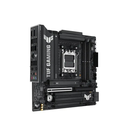 Asus | TUF GAMING B850M-PLUS WIFI | Processor Socket Socket AM5 | Chipset Type AMD B850 | Supported RAM Technology DDR5 SDRAM