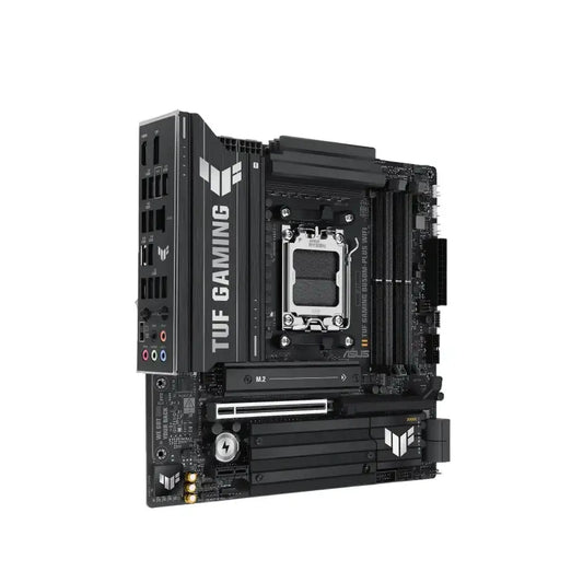 Asus | TUF GAMING B850M-PLUS WIFI | Processor Socket Socket AM5 | Chipset Type AMD B850 | Supported RAM Technology DDR5 SDRAM
