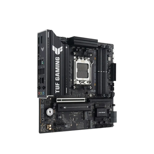 Asus | TUF GAMING B850M-E WIFI | Processor Socket Socket AM5 | Chipset Type AMD B850 | Supported RAM Technology DDR5 SDRAM
