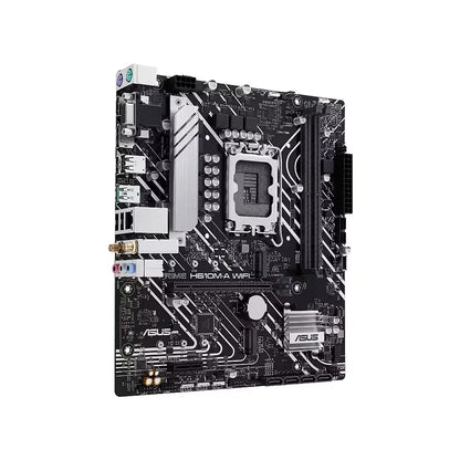 Asus | PRIME H610M-A WIFI | Processor Socket LGA1700 Socket | Chipset Type Intel H610 | Supported RAM Technology DDR5 SDRAM